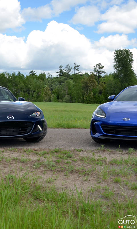 Comparison: 2022 Mazda MX-5 vs 2022 Subaru BRZ